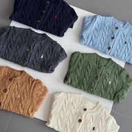 外國預訂 6色選 polo Ralph Lauren 刺繡logo 麻花針織冷外套