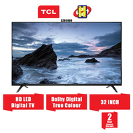 TCL LED TV (32 Inch) HD DTV True Color Dolby Digital LED TV 32D3000