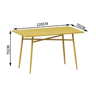 Industrial Style Iron Patio Furniture Set