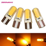 【ISHOWMAL HOT】4pcs For T10 194 168 COB LED Car Canbus Silica Width Light Bulb Amber Lamp