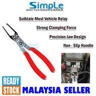 Car Relay Removal Pliers Fuse Puller Tool | Automotive Relay Picking Tongs for Fuse & Relay Disassem