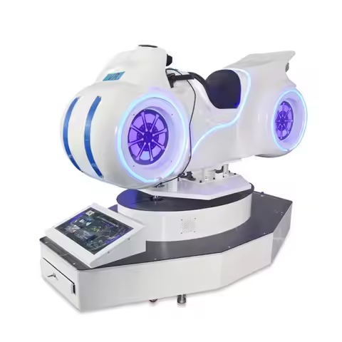 【Best-selling】Racing Simulator Driving Vr Games Equipment Virtual Reality Motorcycle Driving Car Rac