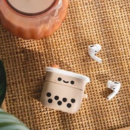 SMOKO Airpod Pro 珍珠奶茶保護套/珍珠奶茶保護殼/耳機收納