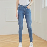 Eyouth 10102 women Drainpipe Jeans high waist denim pants