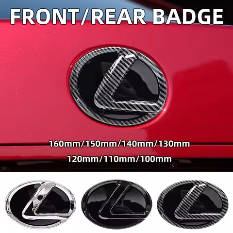 1pcs 3D ABS Car Front Grille Rear Trunk Badge Sticker for Lexus F SPORT IS250 IS200 CT200h GS300 LS4