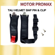 TALI HELMET TOPI MS88 MHR SIAP PIN DAN CLIP BIKKO BOGO VISOR