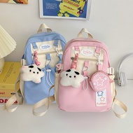 Korean Women's Backpack 38L – Siswi SMA Waterproof + Laptop Slot