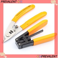 PREVA Wire Stripper Set, Orange Stainless Steel Cable Pliers, Adjustable Crimping Tool Cable