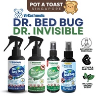 VIRCAST MEDIC Dr Bed Bug & Dr Invisible — Natural Bugs Repellent Bed Bugs & Dust Mites