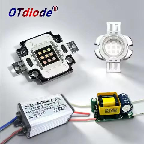 1Set 10W UV led ultraviolet 365nm 375nm 385nm 395nm 410nm 420nm Chip High Power Led lamp Light+12V/2