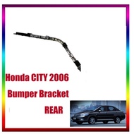 Car rear bumper side bracket For HONDA CITY SEL 2003 2004 2005 2006 2007 2008 GD6 GD8 Car rear bumpe
