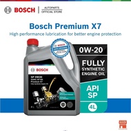 BOSCH Premium X7 0W20 API SP Fully Synthetic Engine Oil 4L