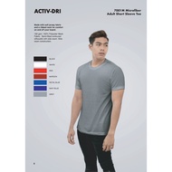 ACTIVE-DRY RIANS - BLACK T-Shirt SHORT SLEEVE (MICROFIBER)