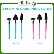 Mini Gardening Tools / 3 pieces Gardening Tools / Colourful Mini Gardening Tools Set