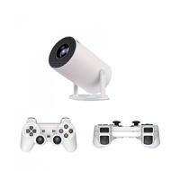 HY300 Max Game Version Projector, Projector and Game Integrated Machine, Equipped with 2 Wireless Co