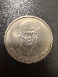 Rancangan Malaysia Ke-4 Tun Hussein Onn $1 Ringgit coin duit lama