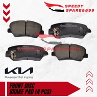 Front & Rear Disc Brake Pad for Kia Cerato K3 1.6 2.0 Pre-Facelift 2013-2016 ( Front FPH26-FPH27 / R