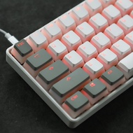 128 PBT Double Shot Doubleshot Shine Through ANSI ISO OEM Profile Pudding Keycaps Key caps Sealed Le