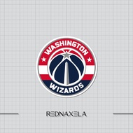 Washington Wizards NBA Vinyl Stickers Outdoor Suitcase Stickers Waterproof Laptop Stickers
