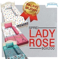 Sprei Lady Rose Single 90x200 No Nomor 4 Ladyrose Sperei Seperei Empat