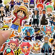 50pcs One Piece Sticker Waterproof for aquaflask Tumbler Notebook Phone Case Anime Sticker for Kids
