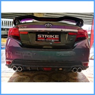 ℡ ✱ ✎ Vios 13 to 18 Rear Bumper Diffuser Bodykits