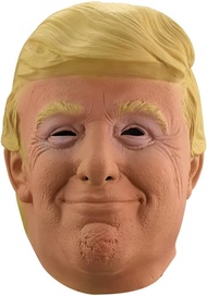 Funny Donald Trump Mask with Realistic Features Ideal for Halloween Party and Cosplay (Latex)