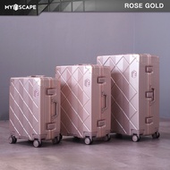 MY ESCAPE BERMUDA กระเป๋าเดินทางล้อลาก โครงอลูมิเนียม (แถมถุงคลุมPVC+ Powerbank)