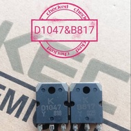 D1047 B817 KEC POWER AMPLIFIER