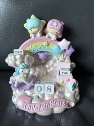 2018年little twin stars月曆擺設 / little twin stars擺設/ little twin stars陶瓷擺設 / little twin stars陶瓷月曆