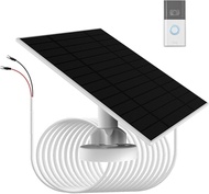 6W Solar panle for doorbell Battery ChargingIP66 Compatible with Ring Video doorbell 3/4/3 PlusRing 