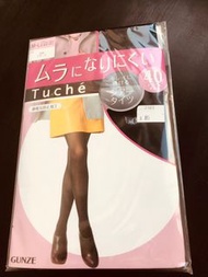 GUNZE Tuche 黑色絲襪