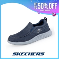 Skechers รองเท้าผ้าใบ Relaxed Fit-Creston-Moseco รองเท้าผ้าใบ Air Cooled Memory Foam ระบายอากาศได้ SK100602