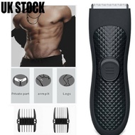 USB Balls Body Groin Pubic Mens Waterproof Electric Hair Trimmer Groomer