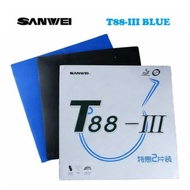 Sanwei T88-III Colored Rubber ORIG Sanwei T88-III 3 Table Tennis Rubber PingPong Sanwei Rubber Bnew