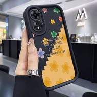Case For OPPO A18 A38 A2x A31 2020 A8 Small Flower Phone