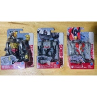 Transformers Bumblebee, Megatron, Starscream & Grimlock hasbro