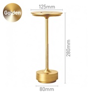LED rechargeable desk lamp floor lamp ambient light aluminum lamp 3 color temperature dining table f