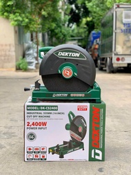 Máy cắt sắt bàn dekton DK-CS2400 - Công suất 2400w đĩa 355mm - Bảo hành tháng chính hãng