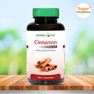 Herbal one cinnamon 100 แคปซูล เฮอร์บัลวัน ซินนามอน อบเชยเทศ จาก อ้วยอันโอสถ