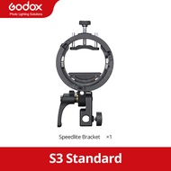 Godox S3 Bowens วงเล็บแฟลช Speedlite S-Type Holder วงเล็บสำหรับ AD200Pro Godox AD200Pro Godox V100 V