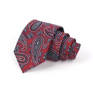 Men Hand-Made 8CM Tie Polyester Silk Formal Wear High-End Custom Banquet Daily Casual Custom Ready S