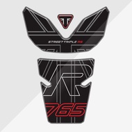 For TRIUMHP 765R STREETTRIPLER 765 R 765R 2023-2024 Fuel Tank Sticker 3D Gel Sticker Fuel Tank Pad P