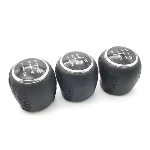 5speed 6speed Car Shift Knob Gear Knob Covered Leather For Fiat Grande PUNTO EVO FIAT PUNTO 2012 Car