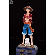 Licking Dog Studio - Hold Chest Luffy One Piece Resin Statue GK Anime Figure