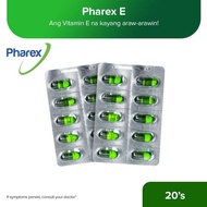 Pharex® E 400 IU 20 Tablets - Ang vitamin E na kayang araw-arawin