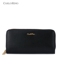 Carlo Rino The Classic 2-Fold Zip Wallet - Black