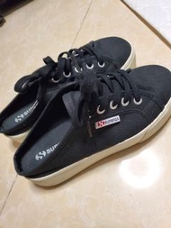 Superga 厚底拖鞋