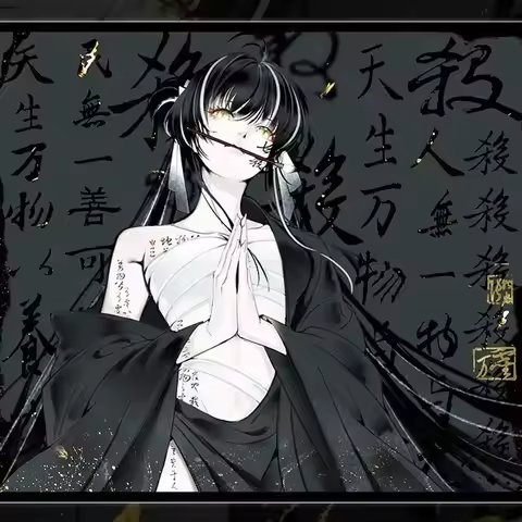 Chinese Poem Girl Cartoon Cute Glass Gaming Mouse Pad - Creative XXL Hard Tempered Photovoltaic Surf