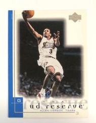 [NBA]Allen Iverson 2001 Upper Deck UD Reserve 戰神 艾佛森